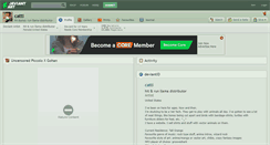 Desktop Screenshot of catti.deviantart.com
