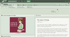 Desktop Screenshot of dxprog.deviantart.com