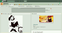 Desktop Screenshot of dafootclan.deviantart.com