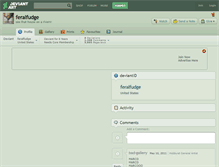 Tablet Screenshot of feralfudge.deviantart.com