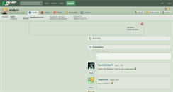 Desktop Screenshot of enduro.deviantart.com