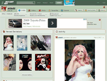 Tablet Screenshot of aidadd.deviantart.com