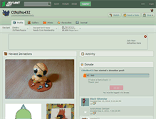 Tablet Screenshot of cthulhu432.deviantart.com