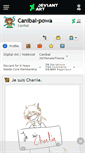 Mobile Screenshot of canibal-powa.deviantart.com