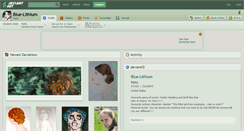 Desktop Screenshot of blue-lithium.deviantart.com