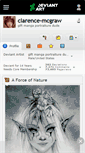 Mobile Screenshot of clarence-mcgraw.deviantart.com