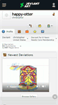 Mobile Screenshot of happy-otter.deviantart.com