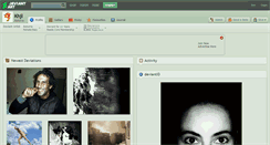 Desktop Screenshot of khjl.deviantart.com