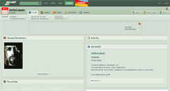 Desktop Screenshot of hellocobain.deviantart.com