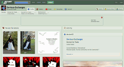 Desktop Screenshot of devious-exchanges.deviantart.com