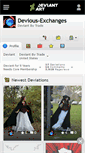 Mobile Screenshot of devious-exchanges.deviantart.com