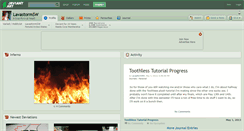 Desktop Screenshot of lavastormsw.deviantart.com