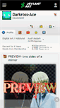 Mobile Screenshot of darkross-ace.deviantart.com