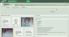 Desktop Screenshot of fangxmax.deviantart.com