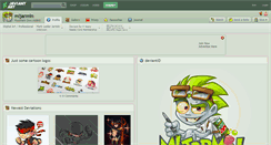 Desktop Screenshot of mljarmin.deviantart.com