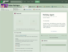 Tablet Screenshot of potter-pairings.deviantart.com