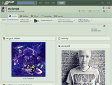 Tablet Screenshot of mellowpt.deviantart.com