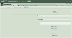 Desktop Screenshot of potatobucket.deviantart.com
