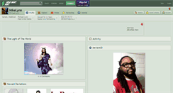 Desktop Screenshot of mikelynn.deviantart.com