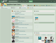 Tablet Screenshot of danxruno-super-club.deviantart.com