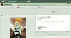 Desktop Screenshot of gorgonbreath.deviantart.com