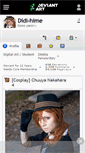 Mobile Screenshot of didi-hime.deviantart.com