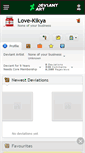 Mobile Screenshot of love-kikya.deviantart.com