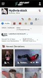Mobile Screenshot of nydiwia-stock.deviantart.com