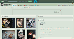 Desktop Screenshot of aphoticnight.deviantart.com