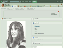 Tablet Screenshot of ellandan.deviantart.com