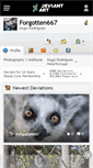 Mobile Screenshot of forgotten667.deviantart.com