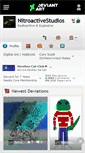 Mobile Screenshot of nitroactivestudios.deviantart.com