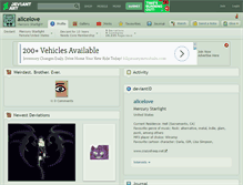 Tablet Screenshot of alicelove.deviantart.com