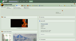 Desktop Screenshot of phobuscelebi.deviantart.com