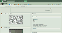 Desktop Screenshot of project24.deviantart.com