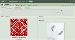 Desktop Screenshot of leconte.deviantart.com