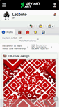 Mobile Screenshot of leconte.deviantart.com