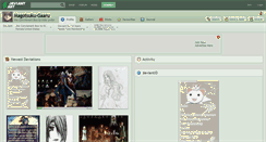 Desktop Screenshot of magotsuku-gaaru.deviantart.com