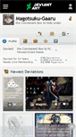 Mobile Screenshot of magotsuku-gaaru.deviantart.com