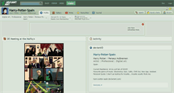Desktop Screenshot of harry-potter-spain.deviantart.com