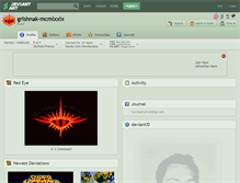 Tablet Screenshot of grishnak-mcmlxxix.deviantart.com