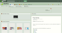 Desktop Screenshot of ladieoffical.deviantart.com