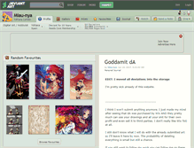 Tablet Screenshot of miau-nya.deviantart.com