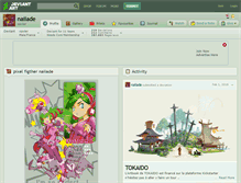 Tablet Screenshot of naiiade.deviantart.com