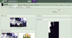 Desktop Screenshot of m0m00.deviantart.com
