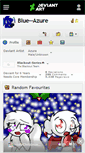 Mobile Screenshot of blue--azure.deviantart.com