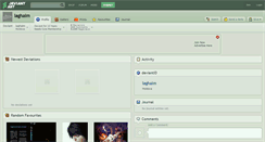 Desktop Screenshot of laghaim.deviantart.com