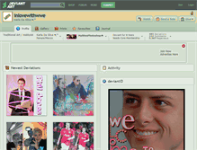 Tablet Screenshot of inlovewithwwe.deviantart.com