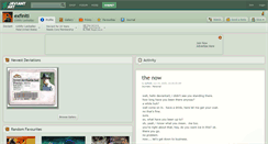 Desktop Screenshot of exfiniti.deviantart.com