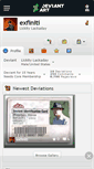 Mobile Screenshot of exfiniti.deviantart.com